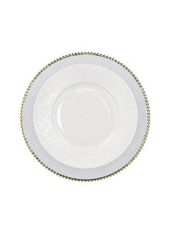 La Mesa La Mesa gold glass charger plate 13"  - Image 3