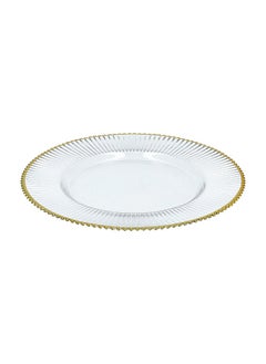 La Mesa La Mesa gold glass charger plate 13"  - Image 2