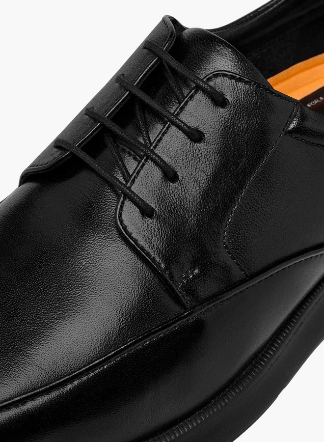 Le Confort Solid Lace-Up Derby Shoes