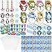 Funrous 192 PCS Christmas Party Favors Stationery Set Kids  Winter Holiday Classrooms Exchange Gifts Reward Prizes Bulk  Including Pencils Notebooks Eraser StickerSnowflake - Image 4