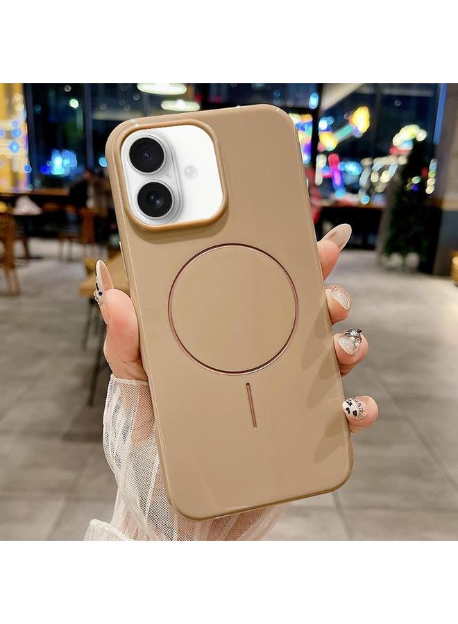 اس-توب جراب هاتف iPhone 16 لامع من مادة TPU المقاومة للصدمات MagSafe - Image 2