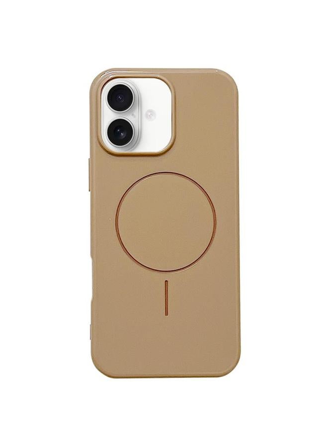 اس-توب جراب هاتف iPhone 16 لامع من مادة TPU المقاومة للصدمات MagSafe - Image 1