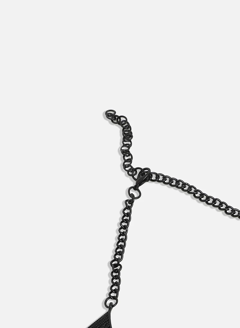 SOHI Floral Choker Minimal Artificial Necklace Jewellery