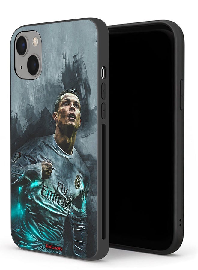 Tolwak Apple iPhone 13 Protective Case Cristiano Ronaldo Art - Image 1