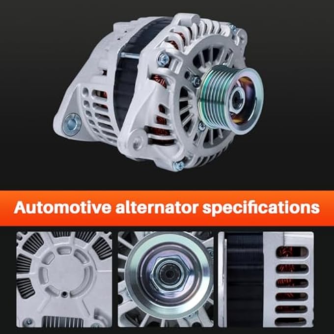 KALANBAY 11538 Alternator for Infiniti JX35 2013 QX60 2014-2016, Nissan Murano 2015-2017 Pathfinder 2013-2017,12V 150Amp, Replace A003TJ3991 - Image 2
