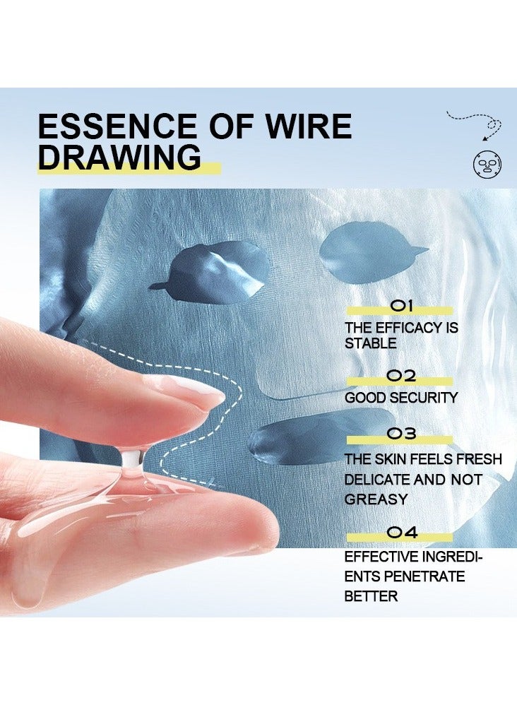 Kormesic 5pcs 24k الذهب قناع الوجه 25ml-مكافحة الشيخوخة وتنشيط - Image 2