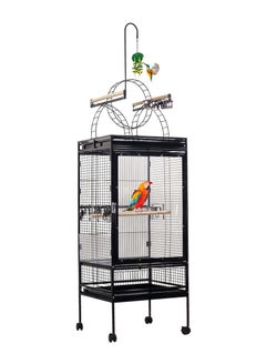 MAJIBAO Birdcage, Heavy-duty bird cage with Play-top area, Removable ...
