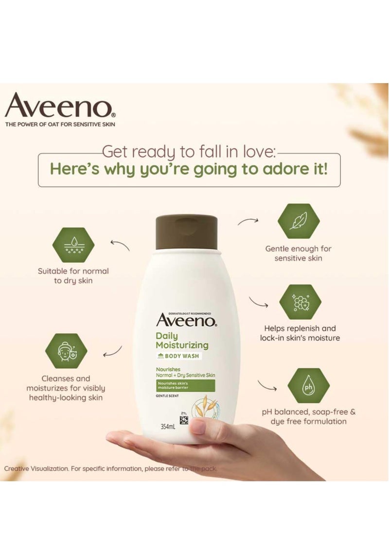 Aveeno - Aveeno Daily Moisturizing Body Wash - Image 1