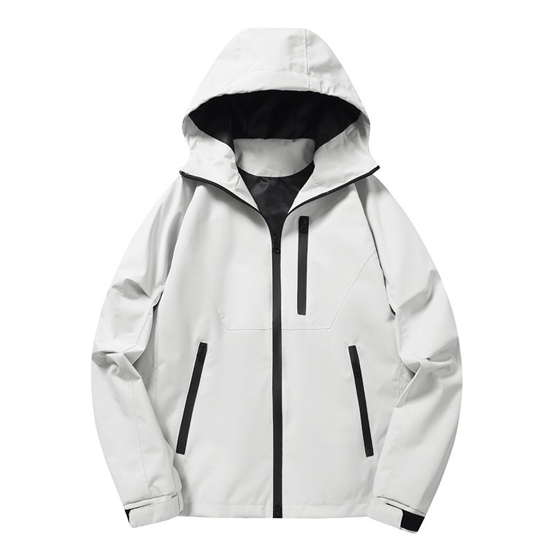 Men'S Windproof Warm Jacket Jacket Overcoat Couple'S Outdoor Mountaineering Suit - Image 1