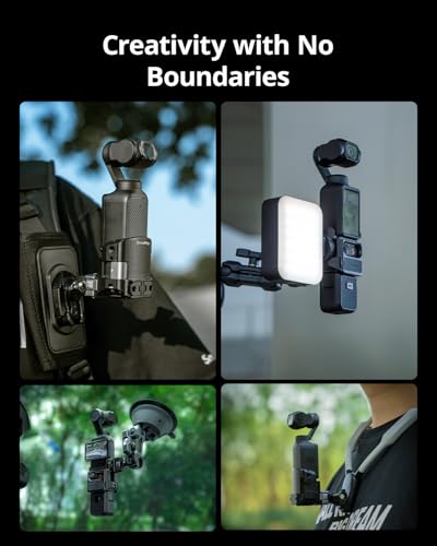 SmallRig Expansion Adapter Accessorie for DJI Osmo Pocket 3, Aluminium Protective Cage, 52g Lightweight Mount for Pocket 3, with Cold Shoe Mount, 1/4"-20 Threaded Toles and Claw Ports - Image 3