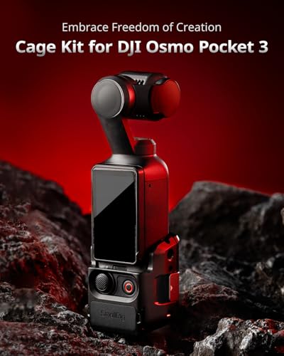 SmallRig Expansion Adapter Accessorie for DJI Osmo Pocket 3, Aluminium Protective Cage, 52g Lightweight Mount for Pocket 3, with Cold Shoe Mount, 1/4"-20 Threaded Toles and Claw Ports - Image 2