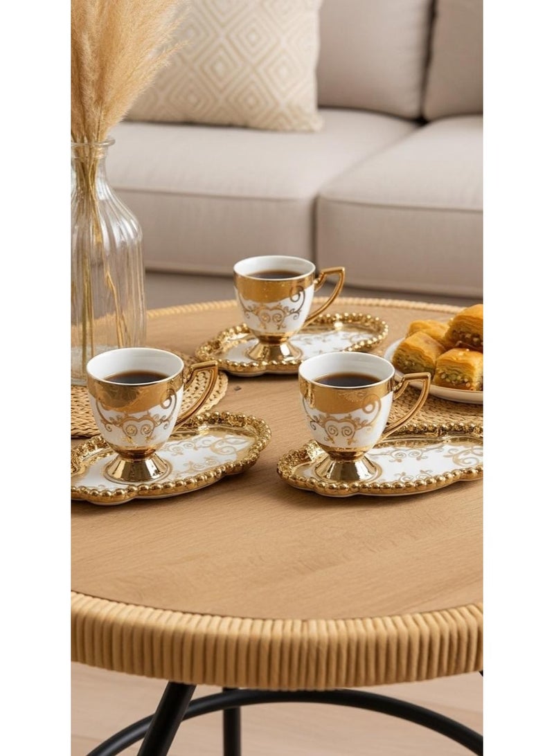 MARS Q Turkish coffee cup set with saucers - Image 4