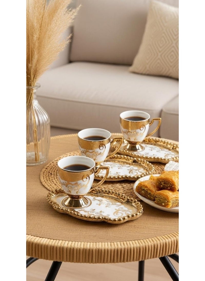 MARS Q Turkish coffee cup set with saucers - Image 5