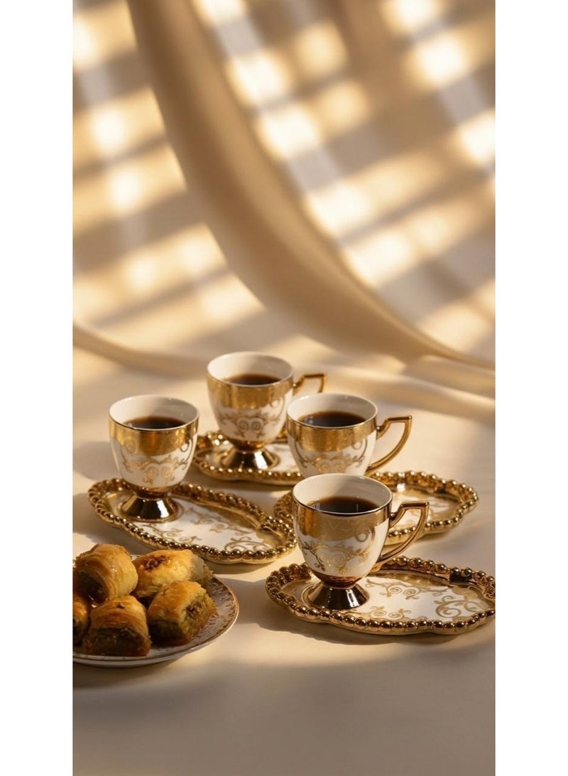 MARS Q Turkish coffee cup set with saucers - Image 2