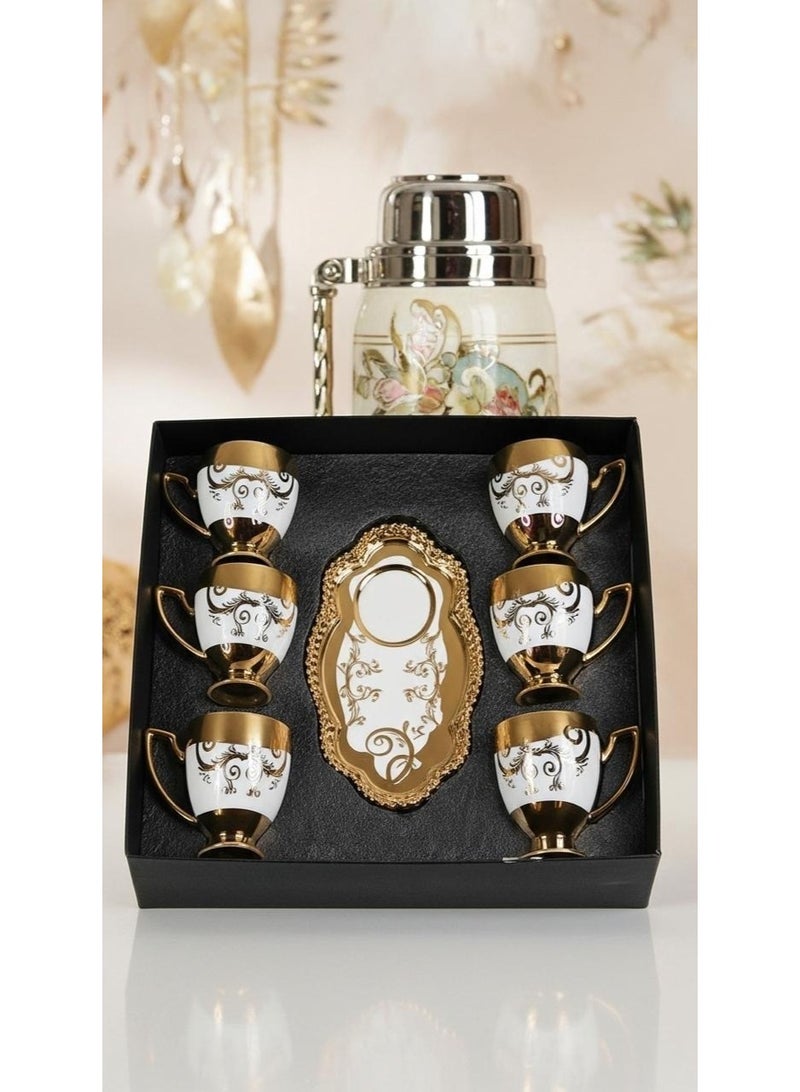 MARS Q Turkish coffee cup set with saucers - Image 1