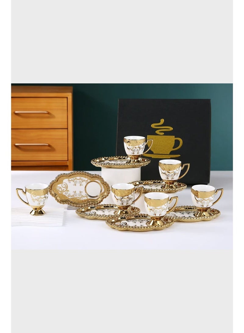 MARS Q Turkish coffee cup set with saucers - Image 3