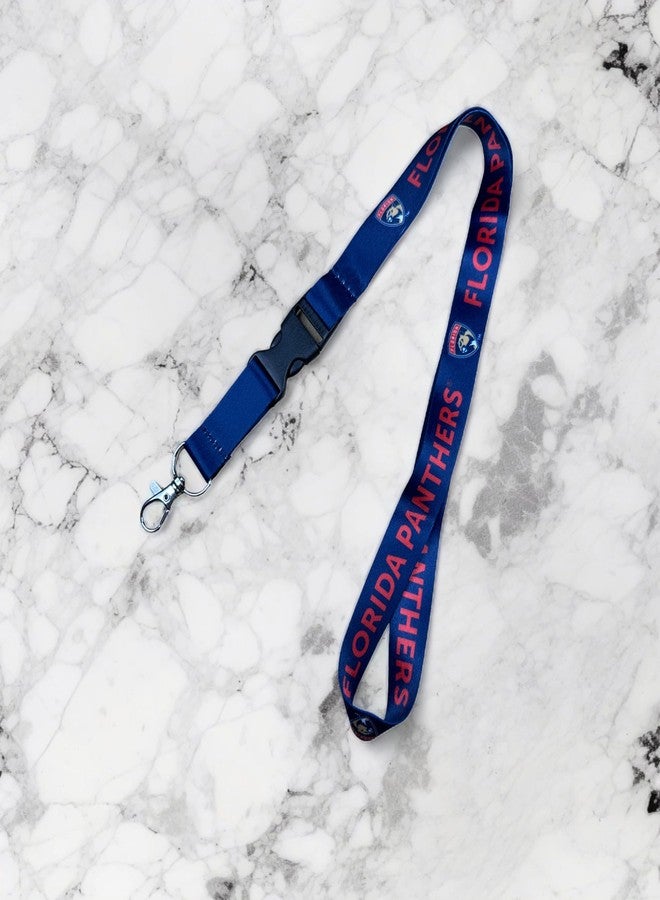 Desert Cactus Florida Panthers Lanyard NHL National Hockey League Car Keys ID Badge Holder Keychain Detachable Breakaway Snap Buckle (Lanyard 2 - Blue) - Image 5