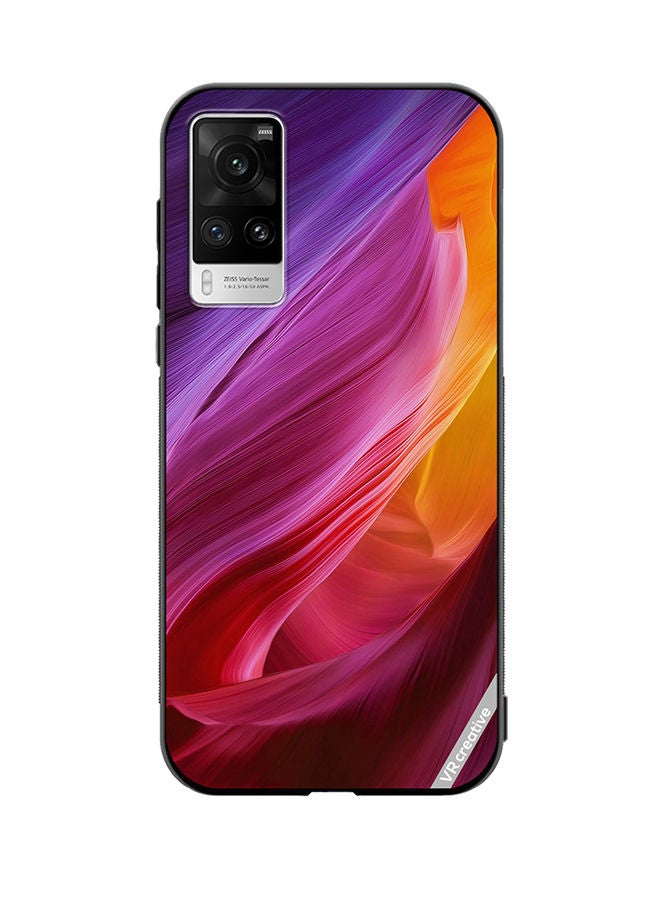 VR CREATIVE Protective Case Cover For Vivo X60 Pro Layers Design Multicolour - Image 1