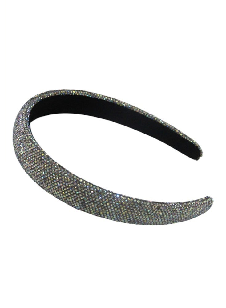 D'Daniela D' Daniela - Anna Headband for Women's and  Girls - Light Grey - Image 3