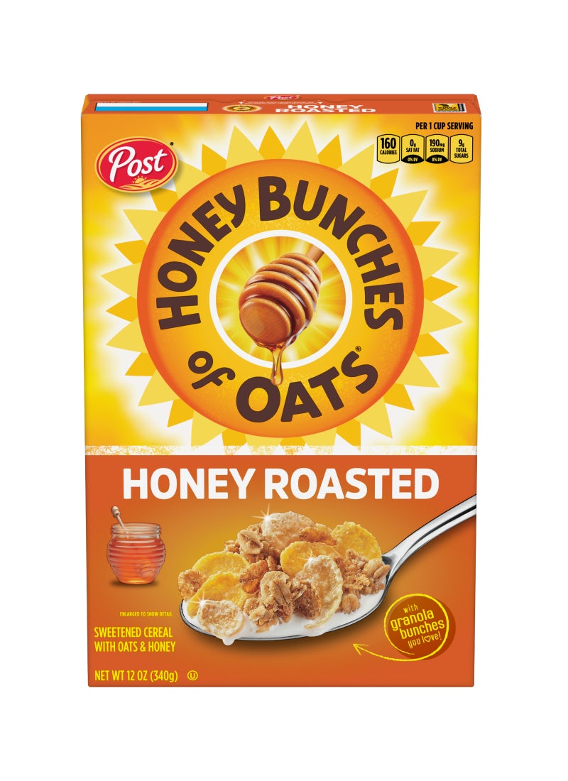 Post عسل مجموعة من الشوفان مع حبوب محمصة بالعسل - Image 1