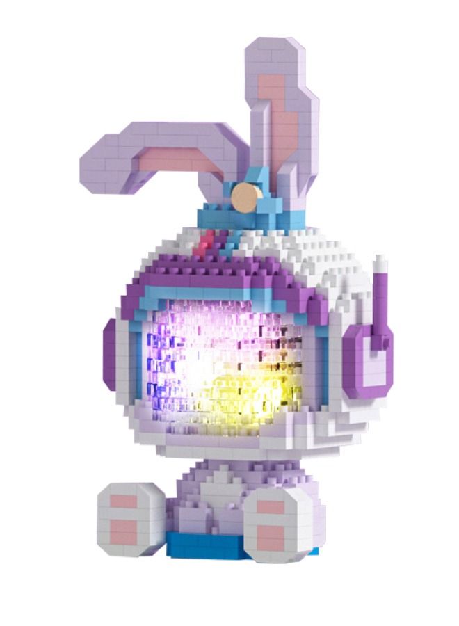 688-Piece StellaLou Mini Building Sets, Micro Blocks Cool Small Toys with Led Lighting Kit, Stacking Blocks Construction Series Assembling Building Blocks Intelligent Development Toys - Image 1