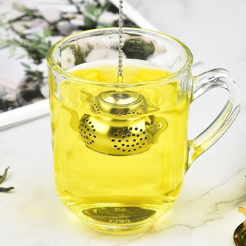 Chavin Stainless Steel Tea Brewing Apparatus and Mat Herbal Tea Brewing Strainer CIN634