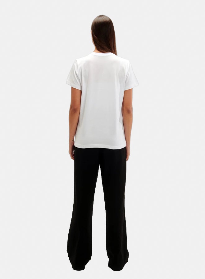 Essentials, Regular fit t shirt for women white - Image 3