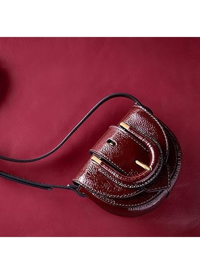 FOSSIL Fossil Women's Harwell Leather Micro Flap Crossbody  - Image 1