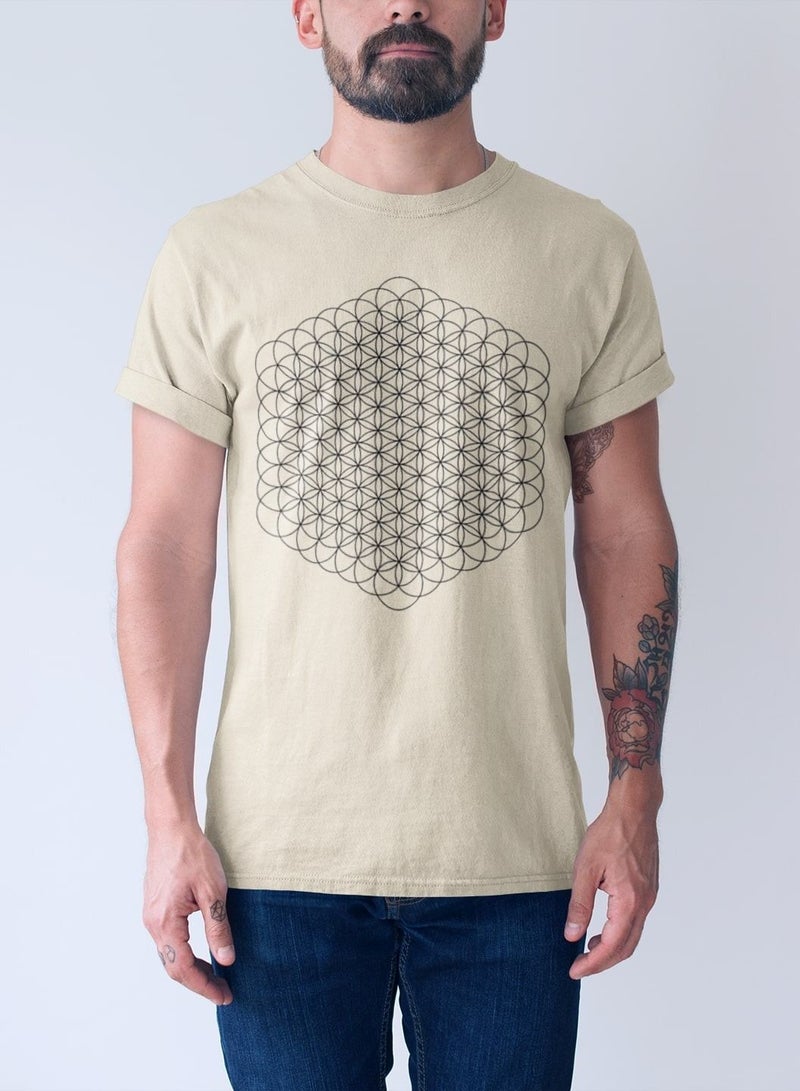 MERCH Sacred Geometry Flower of Life T-Shirt - Unveil the Mysteries of Universal Harmony - Image 1