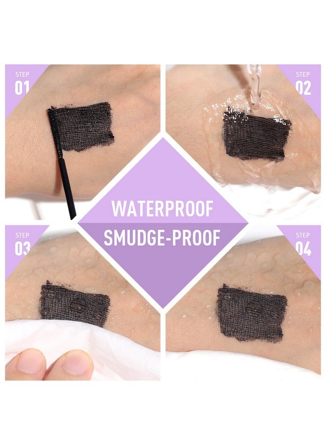 يوكانبي ماسكارا UCANBE السوداء المقاومة للماء لتكثيف الرموش وطولها، رموش طبيعية طويلة الأمد، لا تتقشر ولا تلطخ ولا تتكتل - Image 4