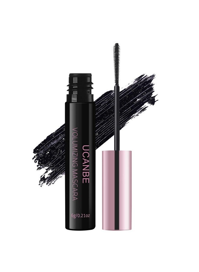 يوكانبي ماسكارا UCANBE السوداء المقاومة للماء لتكثيف الرموش وطولها، رموش طبيعية طويلة الأمد، لا تتقشر ولا تلطخ ولا تتكتل - Image 1