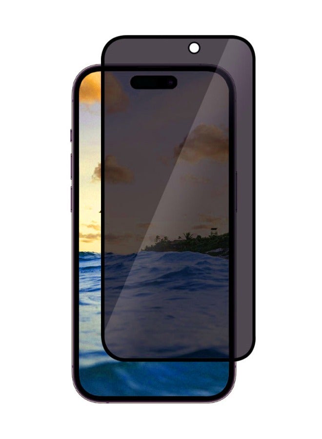 MOCOM 15 Pro Max 5D Glass Anti-Spy Privacy Screen Protector for iPhone 15 Pro Max – Protect Your Privacy with Crystal Clear Display - Image 4