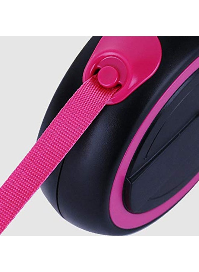 Dog Lead, Retractable Dog Lead, with Luminous Reflective Nylon Strap, Adjustable Dog Lead, Suitable for All Types of Large and Small Dogs - Image 5