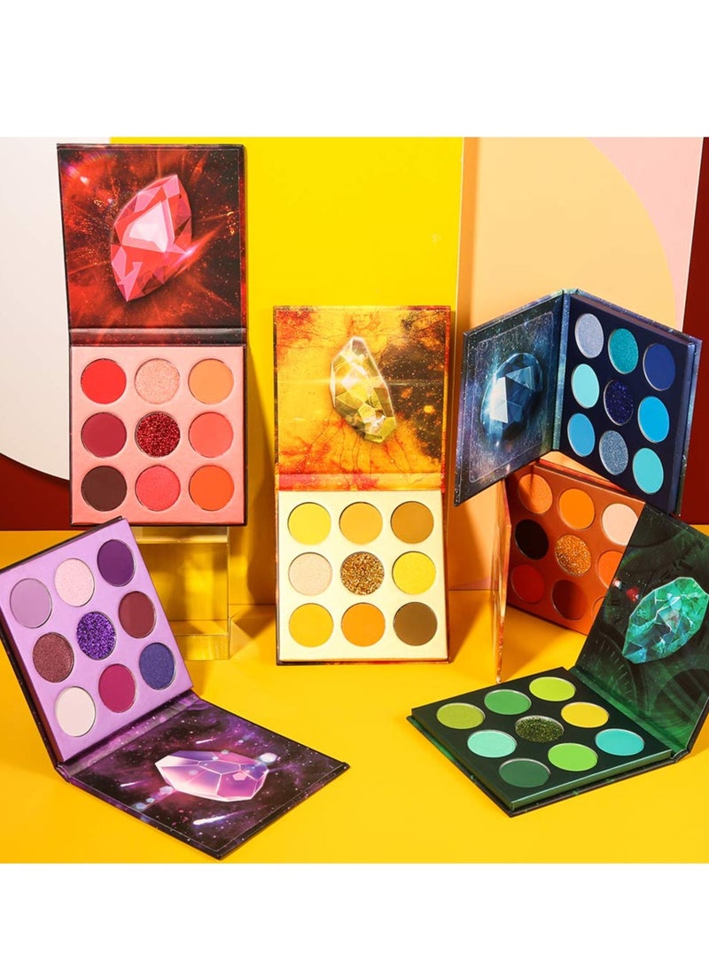 docolor - docolor Eyeshadow Palette 54Colors Gemstone Eye Shadow Palette Highly Pigmented Mattes Glitter Shimmers Naked Smokey Cream Powder Blendable Long Lasting Waterproof Colorful Professional Makeup Palette - Image 1