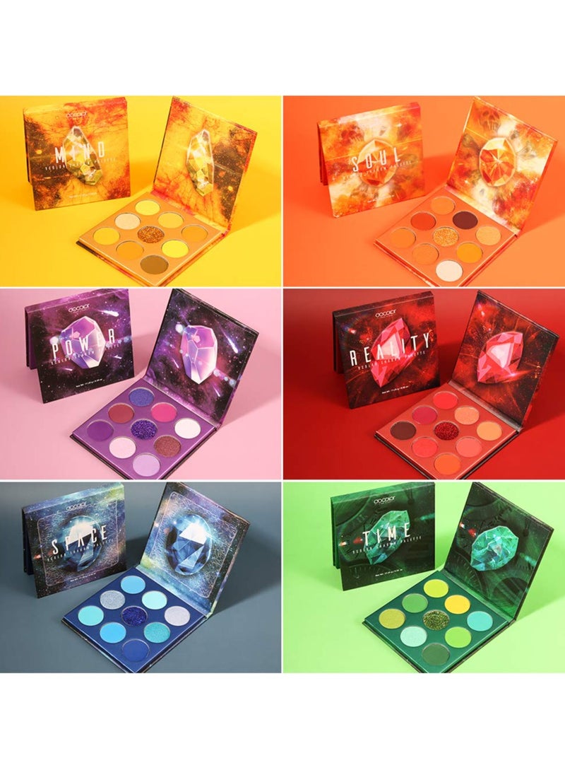 docolor - docolor Eyeshadow Palette 54Colors Gemstone Eye Shadow Palette Highly Pigmented Mattes Glitter Shimmers Naked Smokey Cream Powder Blendable Long Lasting Waterproof Colorful Professional Makeup Palette - Image 1