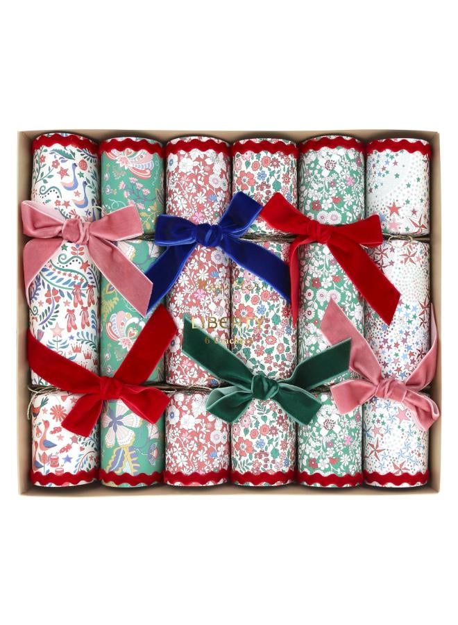 Meri Meri x Liberty Velvet Bow Crackers - Image 1
