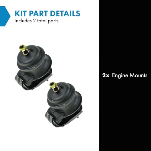 TRQ Engine Mount Set Compatible with 2003-2008 INFINITI FX35 G35 Nissan 350Z - Image 2