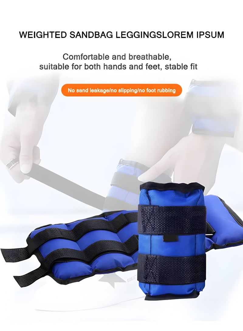 BIG MAX Two-piece Sand Weight Bag for the Arms and Feet, 6kg in Total (3kg Each) - Image 3