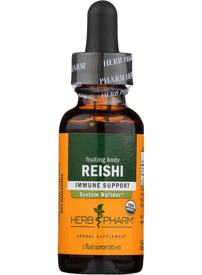 Herb Pharm Reishi Mushroom Liquid Extract Immune System Builder - 1 Ounce - Image 1