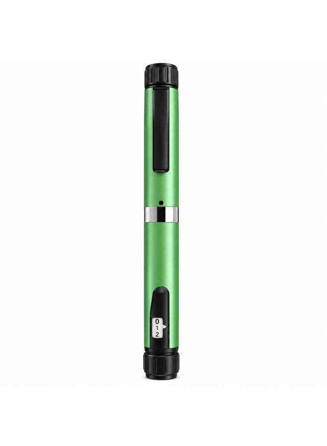 Reusable Injection Pen Light Green – Durable Refillable Medication Injection Device