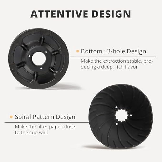 Bukela Collapsible Coffee Dripper Silicone Reusable Pour Over Coffees Maker Pour Over Coffees Dripper For Camping Business Trip Home Office Single Clever Coffee Drippers Green 12 Cup - Image 5