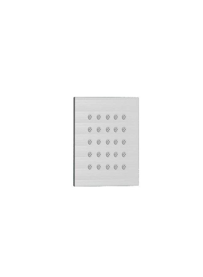 KATAIS Brushed Nickel Shower Jet 4 inch Wall Mount Body Massage Body Jet, 1 PCS - Image 1