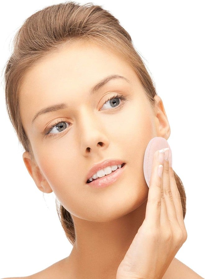 Ruby Face RubyFace 2 Triangle Makeup Sponge & 2 Powder Puff Set | 2 Mini Beauty Blender Sponges & 2 Mini Finger Soft Powder Puffs for Foundation, Concealer, Cream & Powder, Wet & Dry Use- Multicolors (8 Pcs) - Image 4