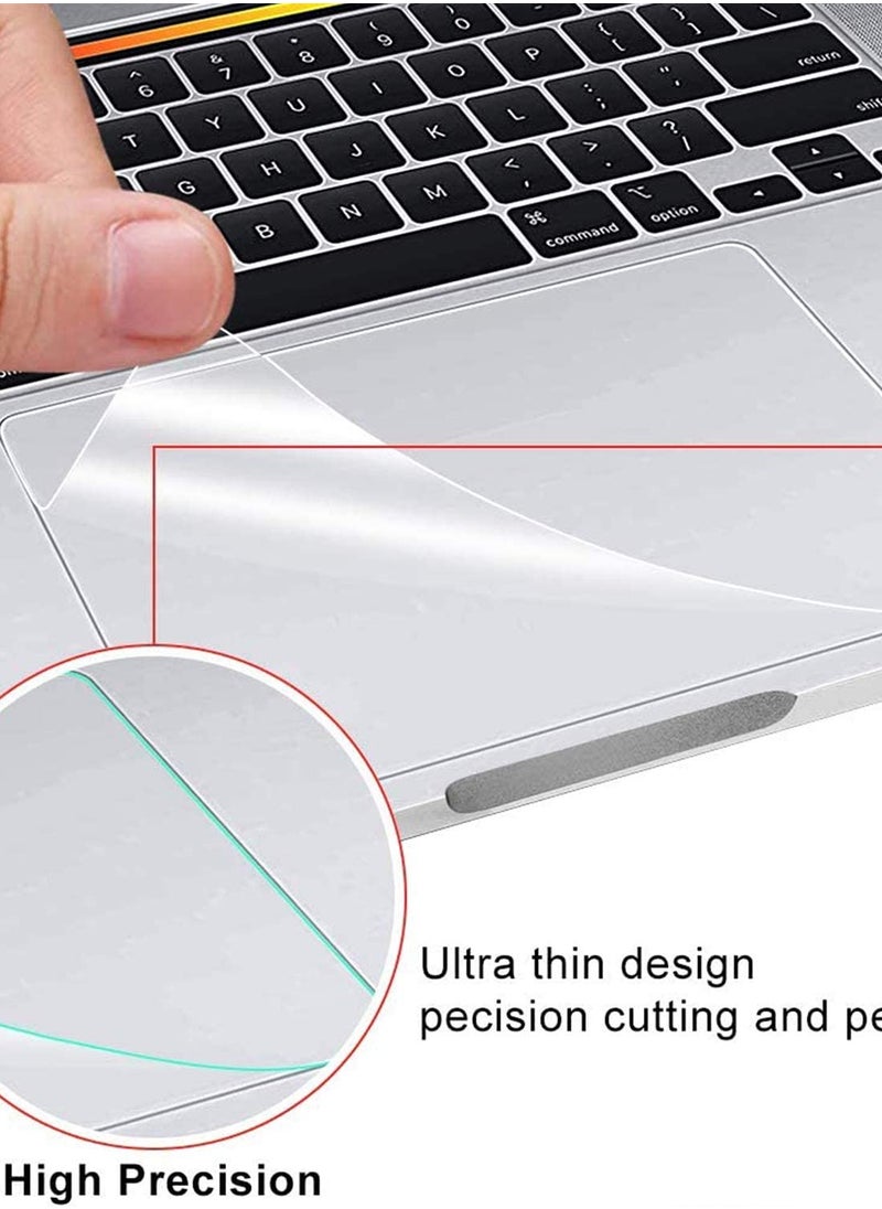 Generic 2PCS MacBook Air 13 inch 2025 M4 Chip A3240/ 2024 M3 Chip A3113 /2022 M2 chip A2681 Trackpad Protector Skin Accessories, Anti-Scratch Touchpad Cover Compatible Apple Laptop with Touch ID ,Clear  - Image 5