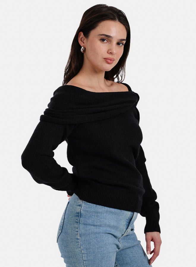 Carina Classic Cowl Neck Pullover - Image 3