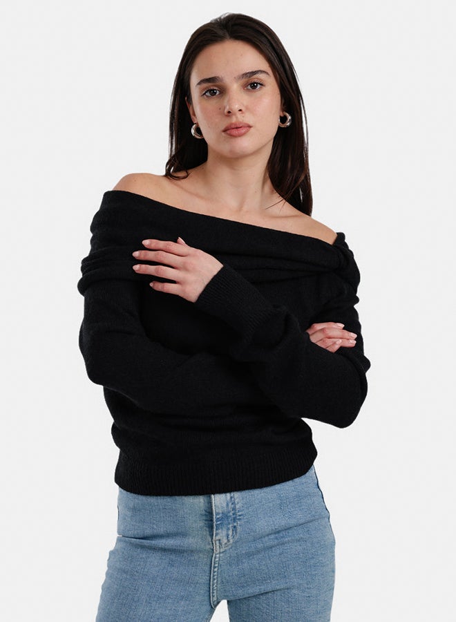 Carina Classic Cowl Neck Pullover - Image 1