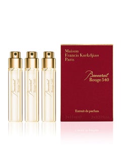 Maison Francis Kurkdjian MFK Baccarat Rouge 540 Extrait 037 Fl Oz Set of 3