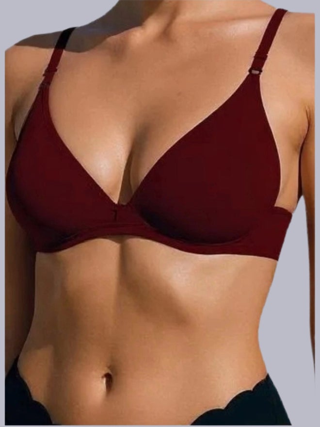Eden Pack of 2 - Non-Padded Non Wired Cotton Blend T-Shirt Bra - Image 5
