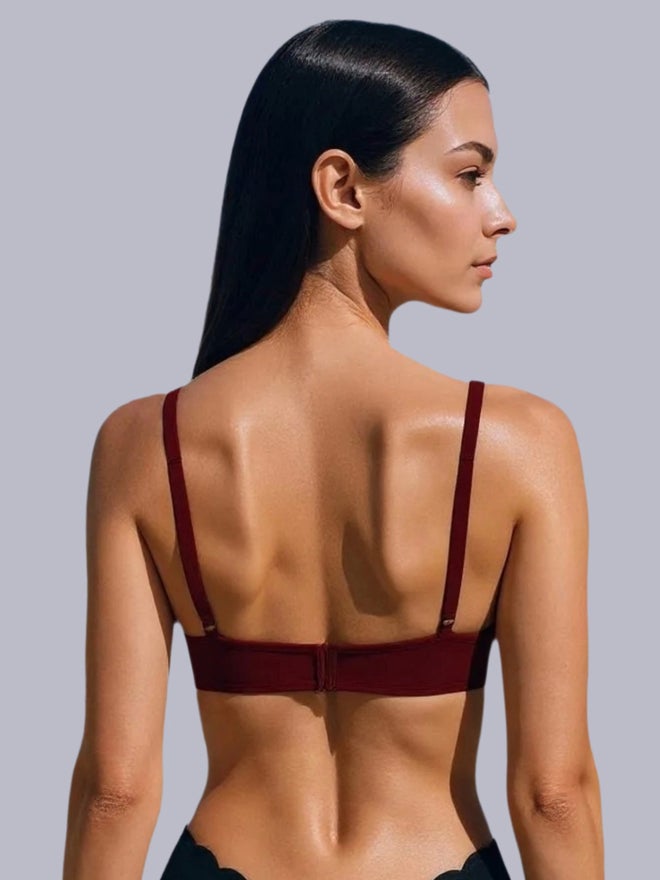 Eden Pack of 2 - Non-Padded Non Wired Cotton Blend T-Shirt Bra - Image 3
