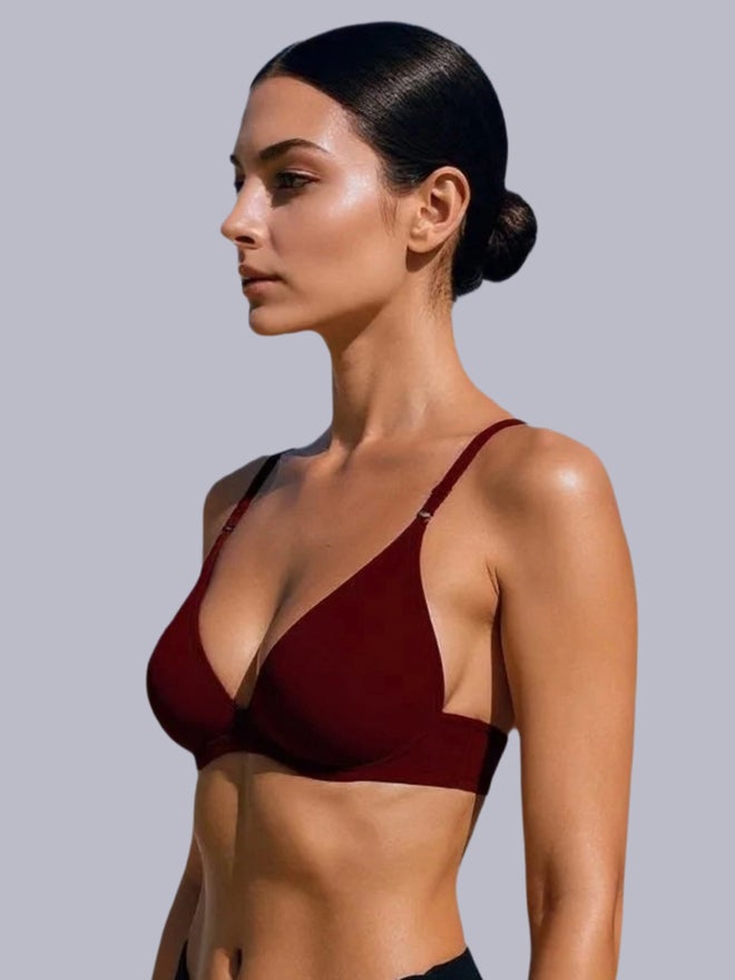 Eden Pack of 2 - Non-Padded Non Wired Cotton Blend T-Shirt Bra - Image 4